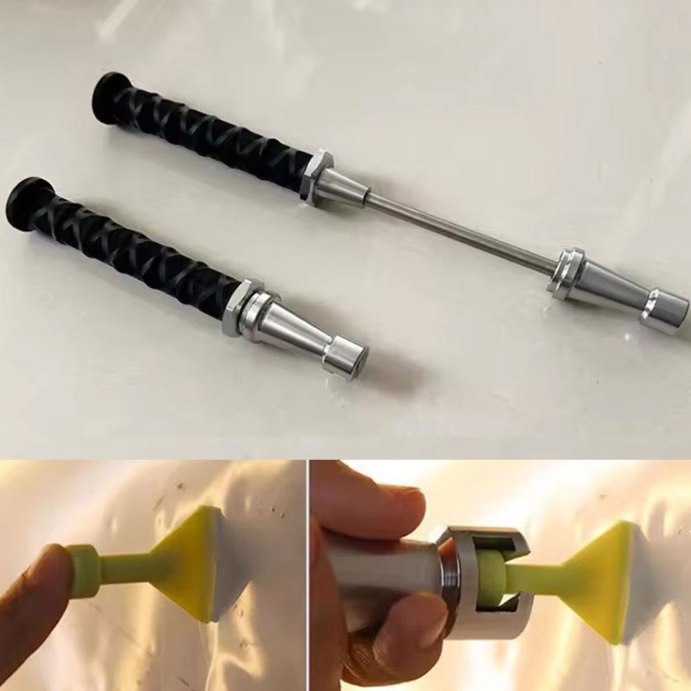 26-42CM Telescopic Small Pull Hammer Car Dent Repair Tool Pull Sliding Hail Hammer Mini Anti-Skating Hammer U8D4