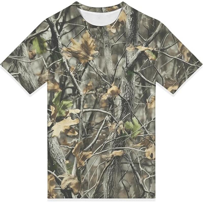 Men's Camouflage Pattern Is Suitable for Outdoor Activities, Designed for Summer Ventilation and Exclusive Use