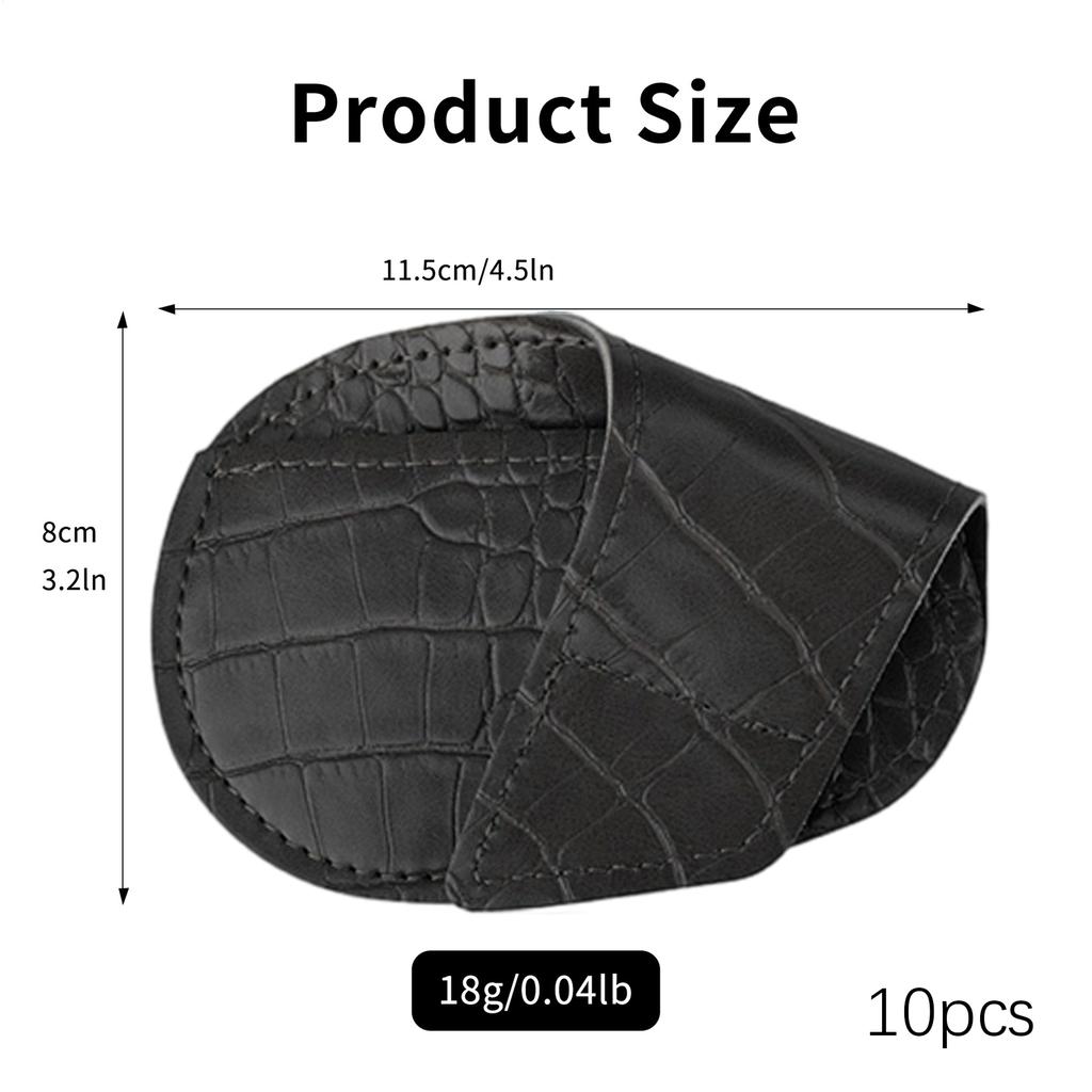 Golf Iron Head Covers PU Leather Protector Iron Head Covers For Easy Identification Men Women Players Golfer Indoor