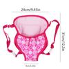 Baby Plush Carrier Backpack Doll Accessories Front/Back Carrier With Straps Fits 15 To 18 Inch Dolls