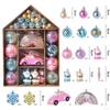 Ball Ornaments Decorative Shatterproof DIY Tree Decorations for Holiday, , Festive Photo Prop