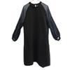 SNIDEL Long Sleeve Sheer Dress Black Ladies Old Clothes Used