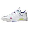 Adidas Neo D-Pad Leather Comfortable Trendy Non-Slip Wear-Resistant Lightweight Low-Top Skate Shoes Unisex Sneakers White Blue HP2673