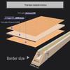 Wooden Cork Board Wall-Mounted Message & Photo Display for Home & Office