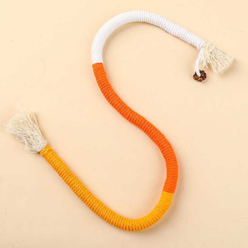 

Популярные разноцветные игрушки для питомцев, узловатые плюшевые игрушки, содержащие кошачью мяту, игрушки для кошек, интерактивная игра, товары для питомцев Popular products factory direct sales