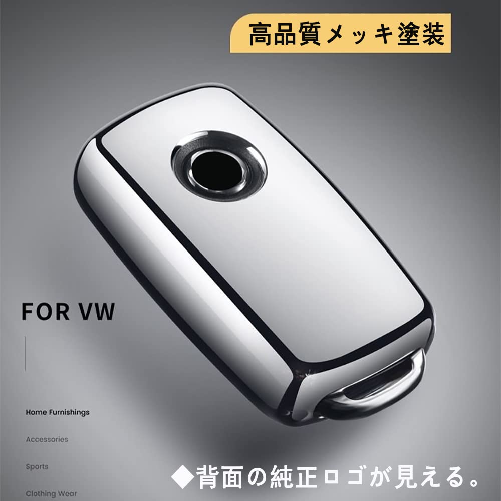 Volkswagen Exclusive Key Case Genuine Leather Key Chain Beetle Golf Polo Polo Passat Tiguan