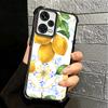 Summer Fruits Lemon Soft Phone Case For Xiaomi Redmi Note 14 15 Pro Plus 13 12 11S 11T 5G 10 9S 9 Plating Anti-Fall Fundas