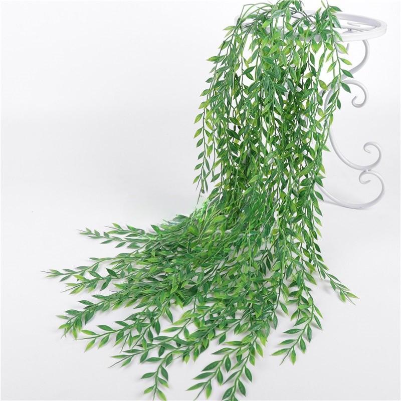 Artificial Plant Willow Wall Hanging Decoration For Bedroom Wedding Outdoor
