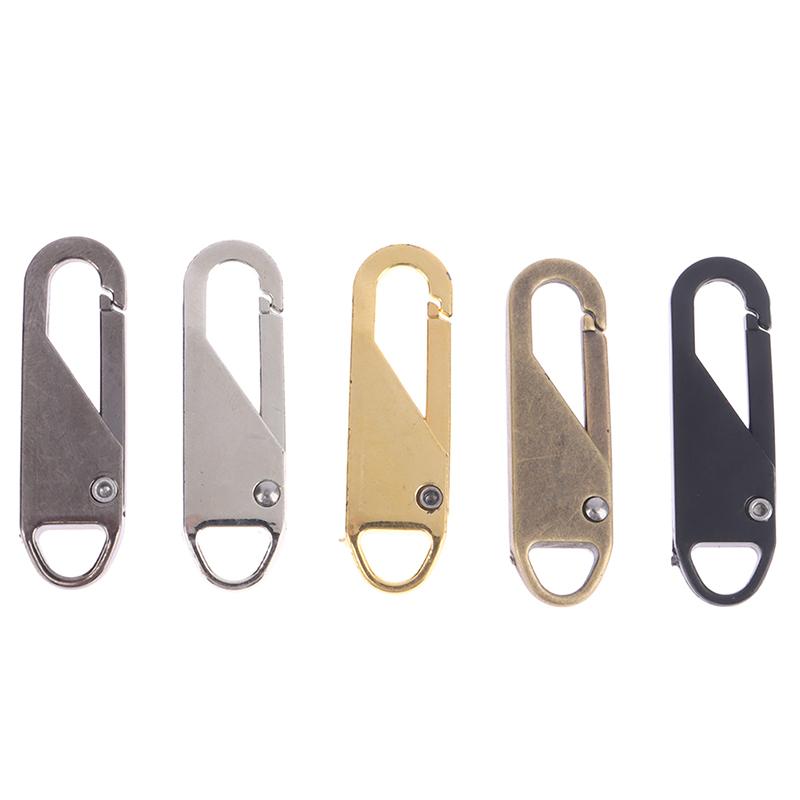 5 Pack Universal Zipper Puller Removable Metal Zipper Slider Repair Kit