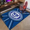 Ports-mouth Fc Anniversary Printed Area Rug for Office, Chair Rug, Decorative Carpet Floor Mat, Large Size Fan gifts Christmas gifts