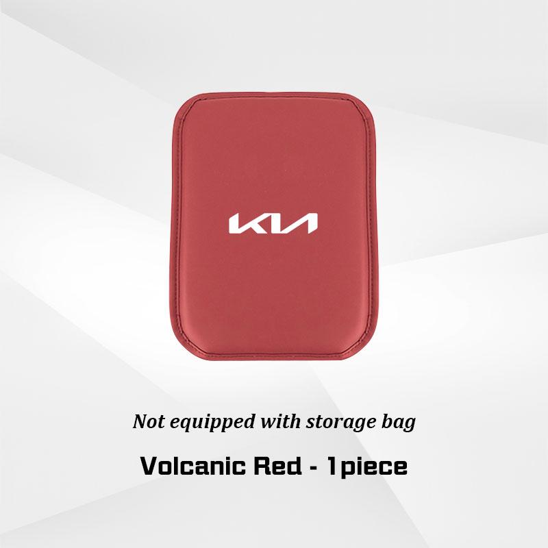For Kia K3 K5 K8 K9 Sportege Picanto Optima Soul Ceed Cerato Forte Leather Car Armrest Box Mat Cushion Storage Bag Protect Cover