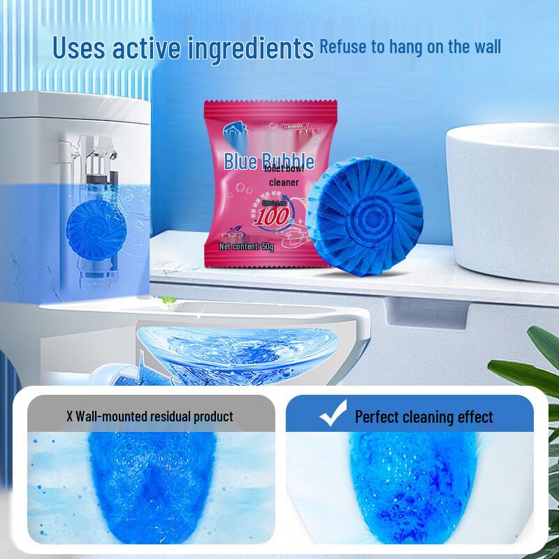 Blue Bubble Automatic Toilet Bowl Cleaner Tabs