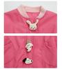 2025 Spring and Autumn Girls' Baseball Jacket - Fashionable Baby and Children's Top