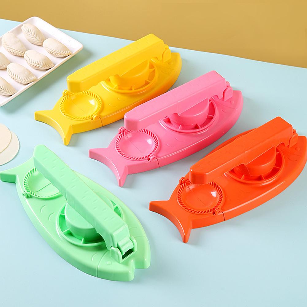Plastic Handmade Dumplings Tool Manual Dumplings Making Artifact Reusable Versatile Kithen Accessories