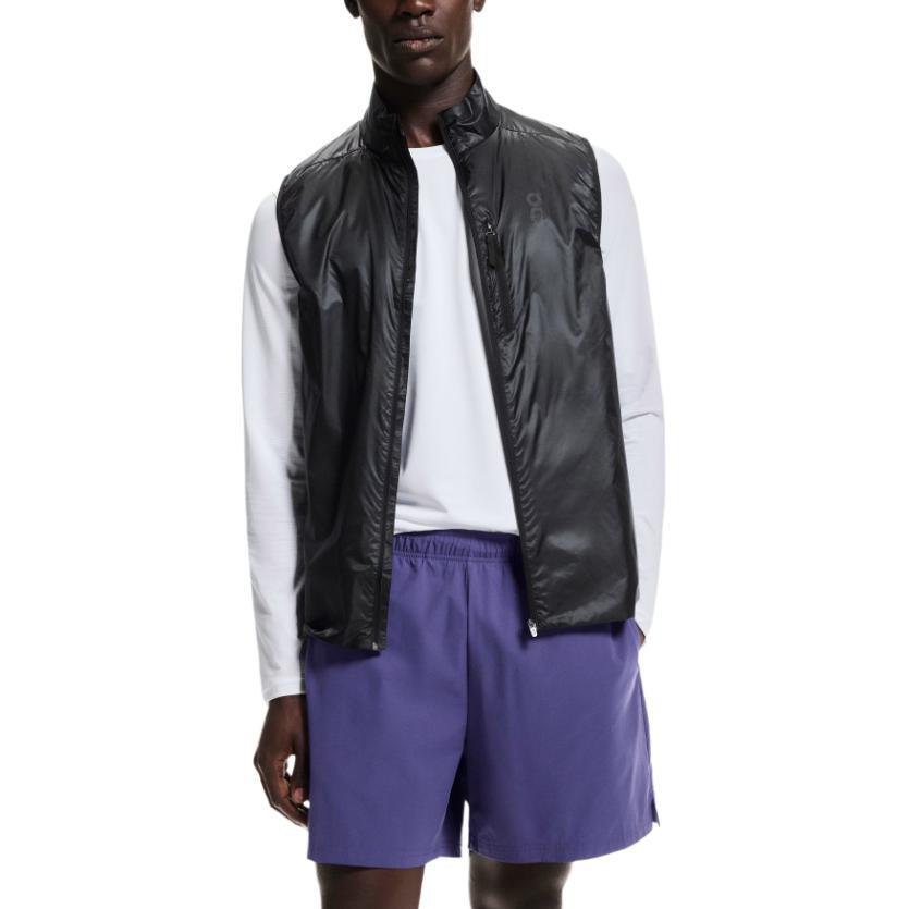 On Core Mid-Rise Drawstring Side Split Three-Quarter Running Shorts Men shorts 1MF10120773