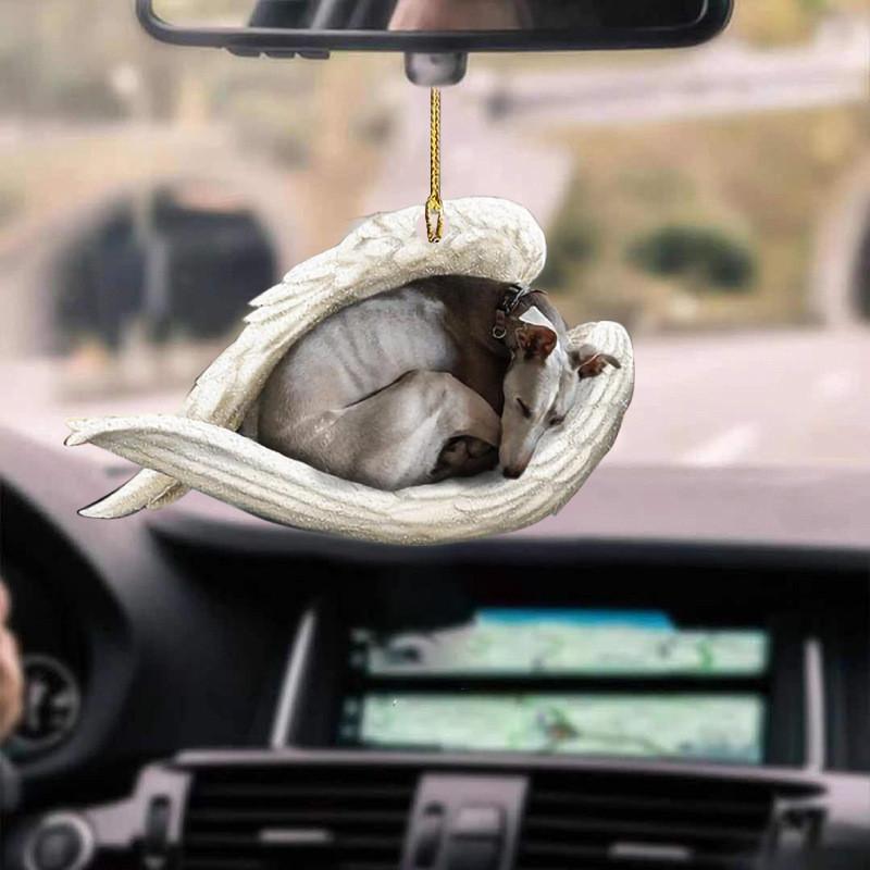 Fun And Colorful Acrylic Balloon Dog Car Mirror Charm For Adding Character To Vehicle Your