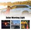 New Solar Alarm Light Wireless Outdoor Garden Security Lamp Stroboscope Strobe Light LED Light Warning Light