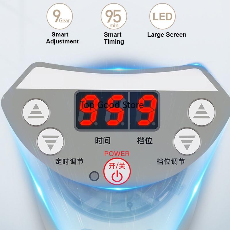 1000W 2L Dampbad Bærbar Spa-rom Hjem Helkropps Slanking Sammenleggbar Detox-terapi Damp Sammenleggbar Badstuekabin Badstuegenerator