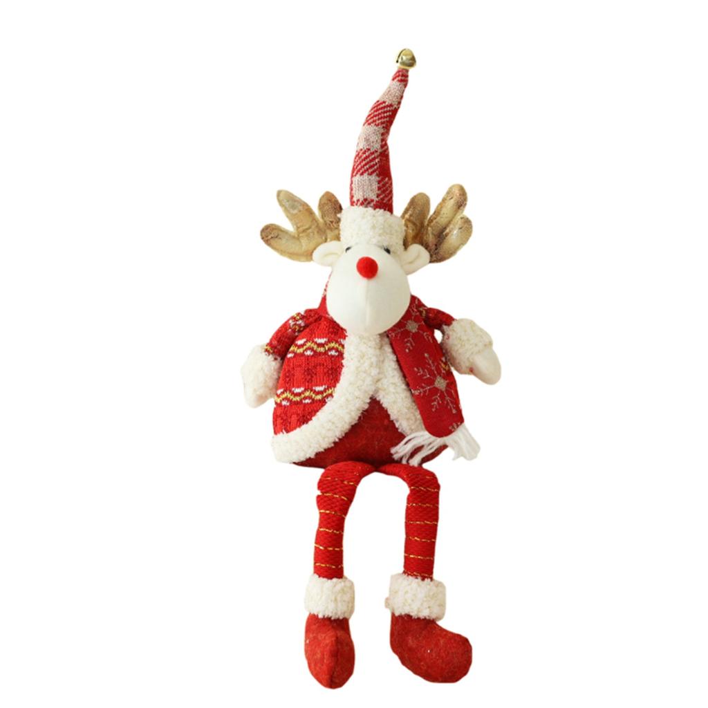 Weihnachtsdekorationen Sitzende Wichtel Ornamente Claus Strickpuppe Puppe Weihnachtsschmuck