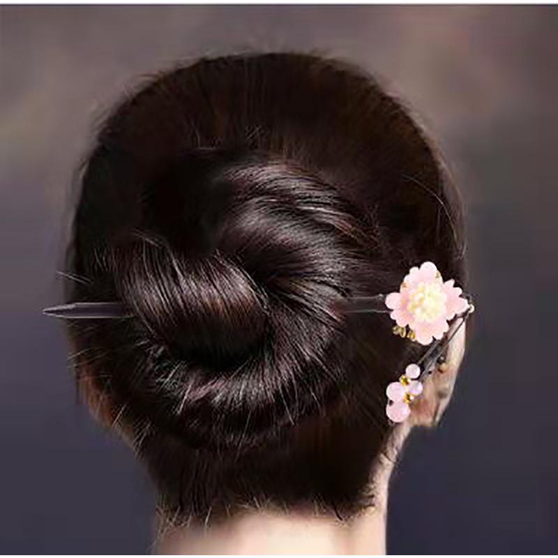 Women's 2026 Spring/Summer Chinese Tassel Alloy Hairpin - Qipao Hair Accessories