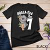 Kids 7 Year Old Koala Birthday Koalafied GIrl Cute 7th Girls Unisex T-shirt
