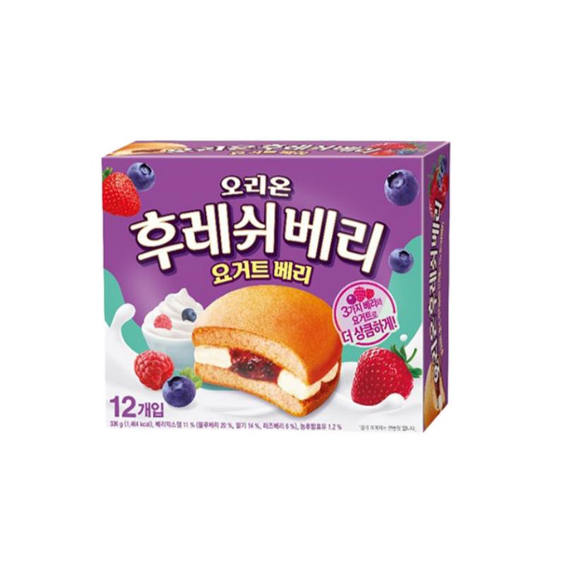 Orion Pachet Asortat de Fructe de Pădure Proaspete, 12 Bucăți (5 Opțiuni de Arome)