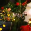 Acrylic Christmas Tree Dinosaur Pendant Decorative Acrylic Christmas Tree Decoration  New Year