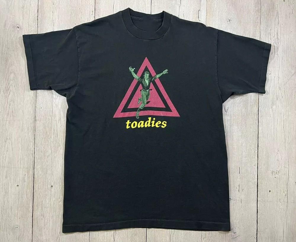 Toadies Band Gift For Friends Black T-Shirt Cotton All Size RD380 Unisex T-Shirt XXXXL