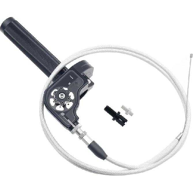 Motorcycle Throttle Grip 7/8" 22Mm CNC Aluminum Quick Twister With Throttle Cable For KLX CR CRF EXC XR CRF50 CRF230 50 110 125 230 250 Dirt Pit Bike
