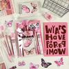 9 In 1 Butterfly Stationery Set INS Highlighter Pen Study Stationery Gifts Pencils Erasers Ballpoint Pen Office Stationery Kit