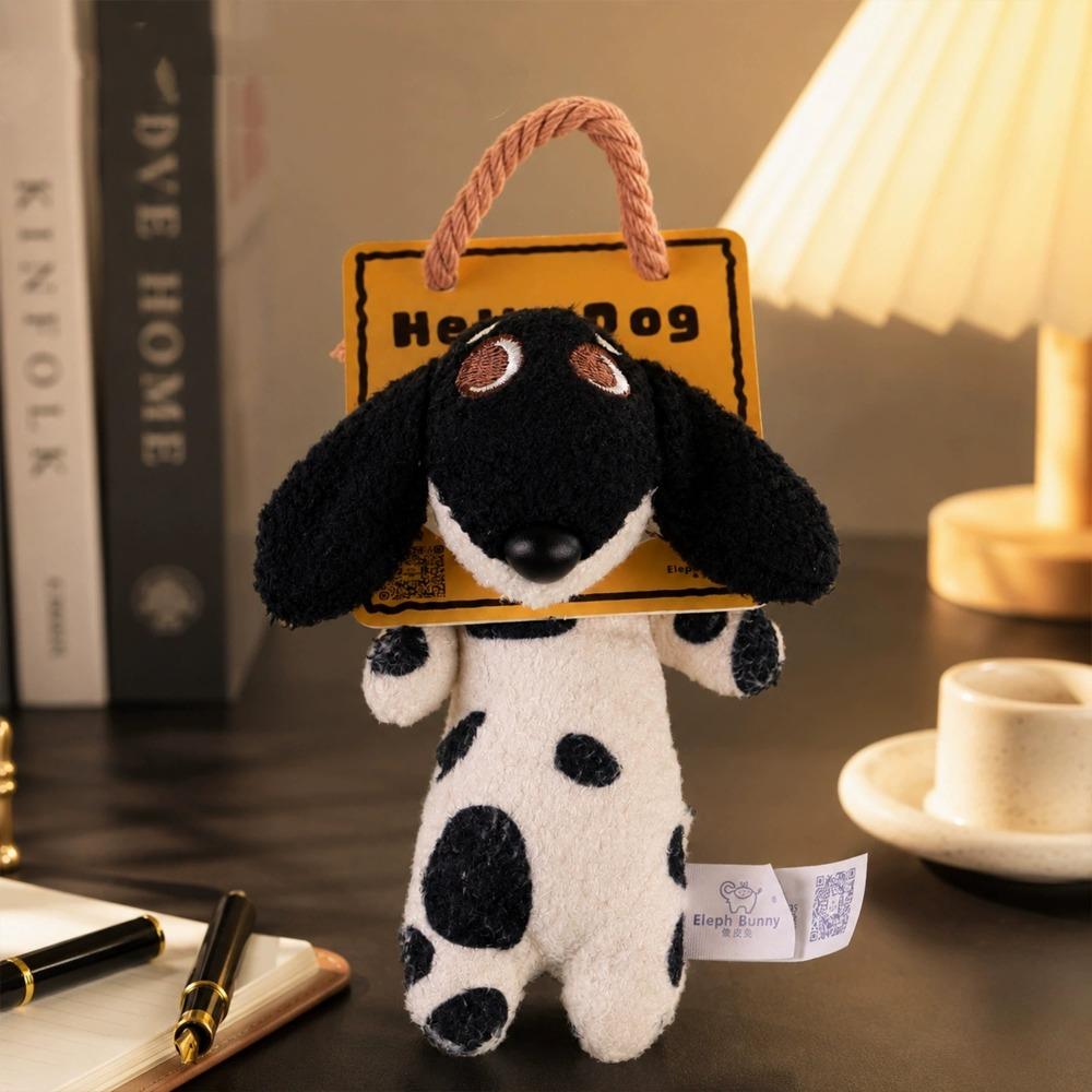 Bag Charm Dachshund Plush Pendant Pet Lovers Puppy Hanging Toy Funny Sausage Dog Keychain  Kids Toy