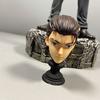 Anime Titan Figur Eren Jaege Actionfiguren Eren Jaege Figurpuppen PVC JP Anime Modelle Spielzeugsammlung Statue Geschenke 22cm