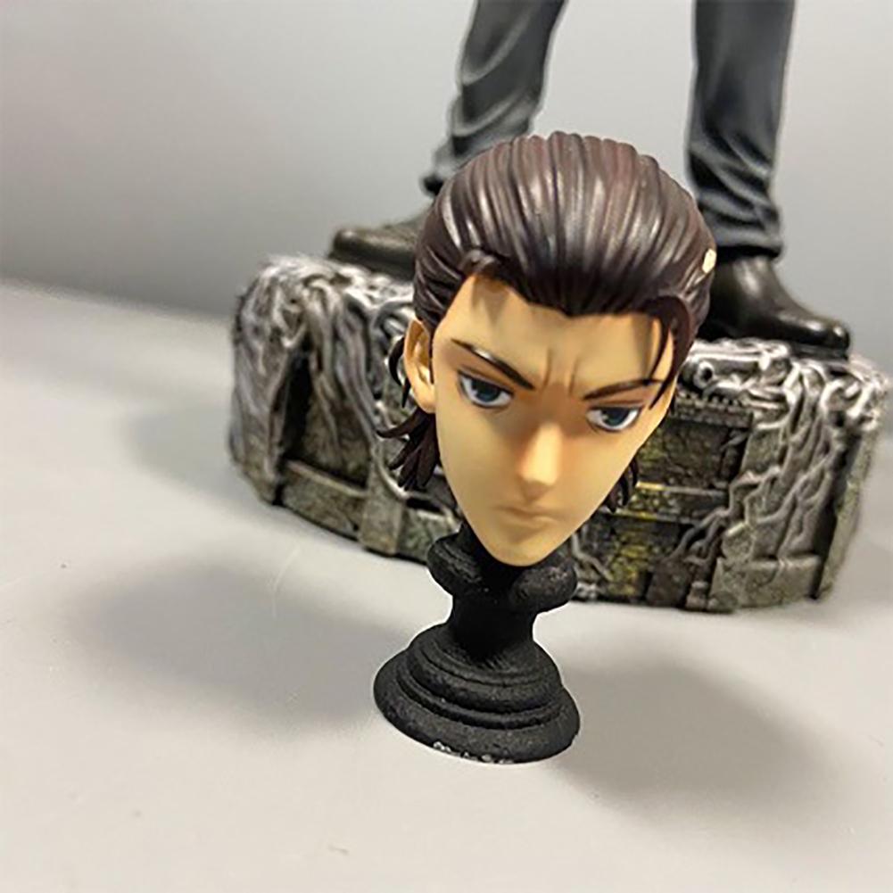 Anime Titan Figur Eren Jaege Actionfiguren Eren Jaege Figurpuppen PVC JP Anime Modelle Spielzeugsammlung Statue Geschenke 22cm