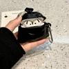 Mode 3D Schwarzer Müllbeutel Silikonhülle Für Airpods 4 Weiches TPU Stoßfeste Kopfhörerabdeckung Für Airpods 1 2 3 Pro Hülle