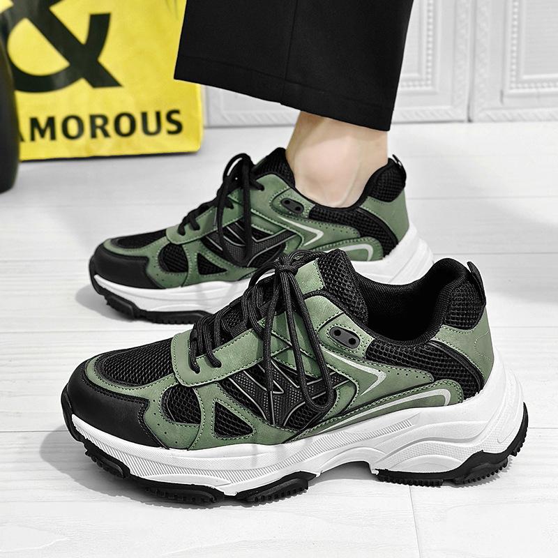 The Latest 2024 Best-selling Men's Breathable and Comfortable Sports Shoes Fashionable and Trendy Youth Casual Shoes Sneakers