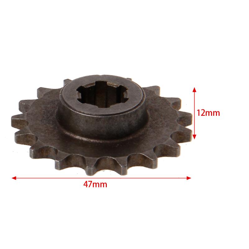 47cc 49cc Motorcycle Dirt Bike T8F 8mm 11 14 17 20 Tooth Front Pinion Sprocket Motorcycle Accessories