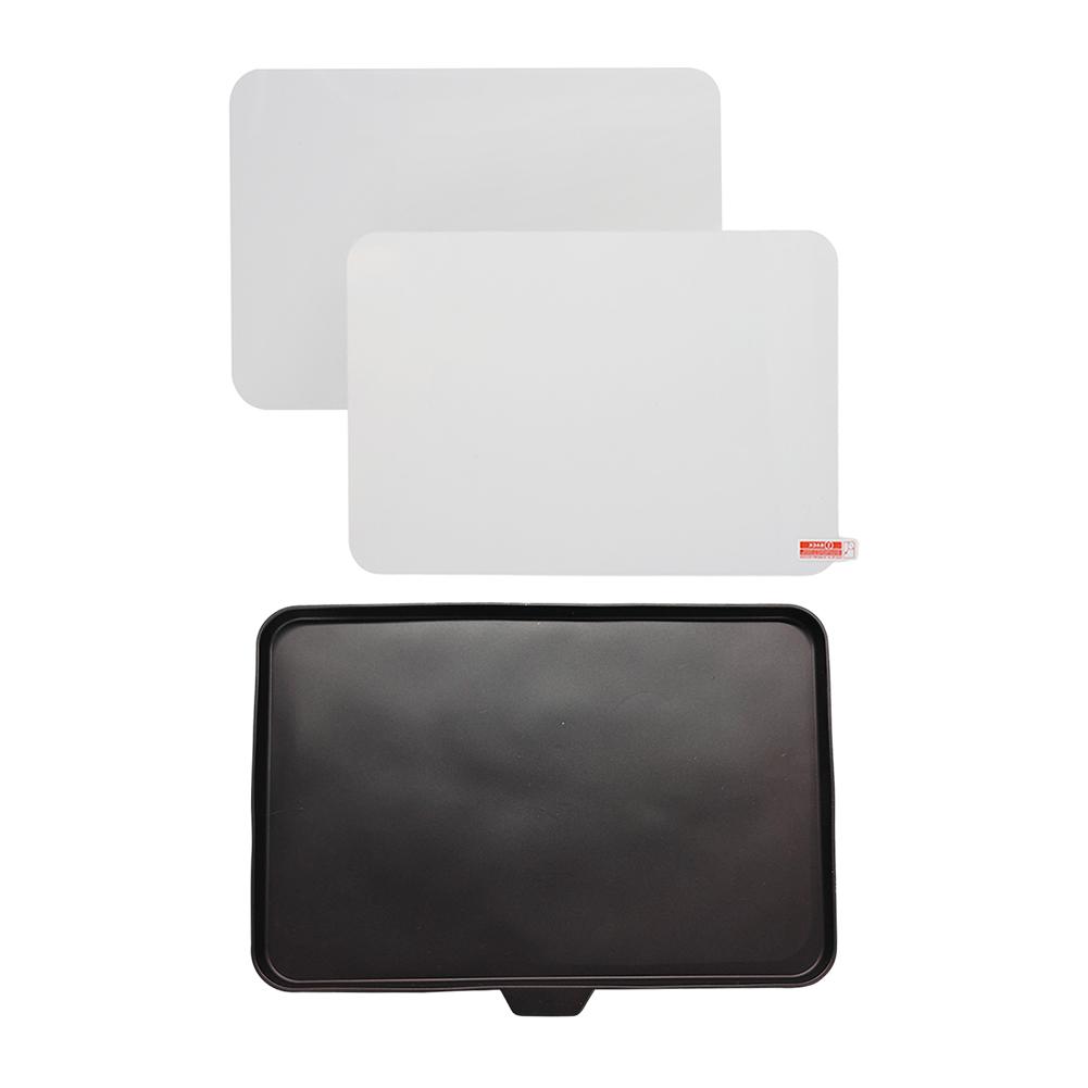 2 Tempered Glass Screen Protectors with Silicone Cover for TM7 Screens Offering Long Lasting Protection and Clear View