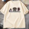 Funny Cat Meme Tee Shirt Graphic T Shirts Men Women Silly Animals Tshirt Oversized Designer Tees Unisex Streetwear