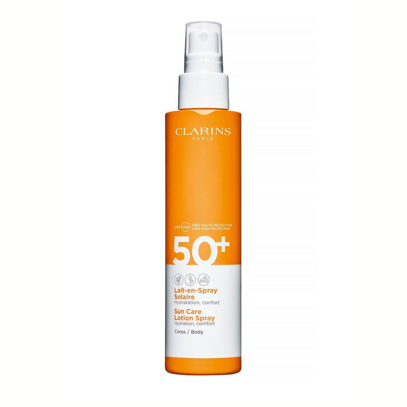 Clarins, Sonnenschutz, Hoher Schutz, Vor der Sonne, Körperlotion, LSF 50, 50 ml