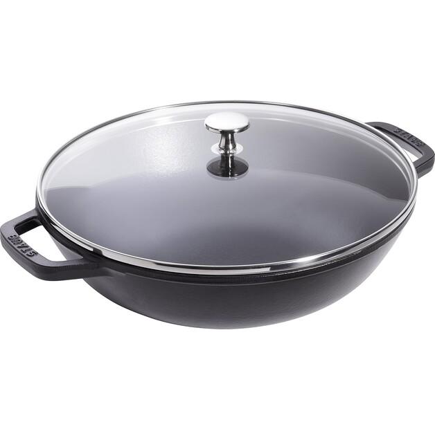 Wok Pan Zwilling Staub 30 Cm Black 4.74 L (40511-344-0)