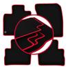 Red Edge Velor Carpets For: Nissan Qashqai III mHEV SUV (2021-)