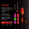Biting Hook Color Changing Fish Drift Day & Night Shallow Water Ultra Short Luminous Electronic High Sensitivity Floaters