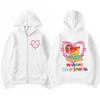 Carol G Album Heart Manana Sera Bonit Zip Hoodie Men'S And Women'S Kawaii Sweater
