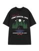 Show Me The Merch Black Camp Crystal Lake Short Sleeved 100% Cotton T-shirt Mens Tees Top Unisex
