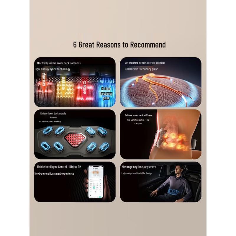 SKG G7 Luxury Smart Waist Massager CN plug (adapter included)