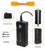 Portable USB Rechargeable Shower Head for Camping, Dorms, Construction Sites, and Rural Bathing
