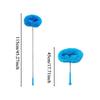 High Ceiling Fan Duster Kit W/Extension Pole, Long Reach Cleaning Tool Washable Microfiber Blade Cleaner for Home Bedroom Office