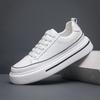 Fashion Spring Autumn Cowhide Platform Sneakers Men Designer Soft-soled Light Men's Board Shoes Fashion Luxury Sports Zapatos De Hombre