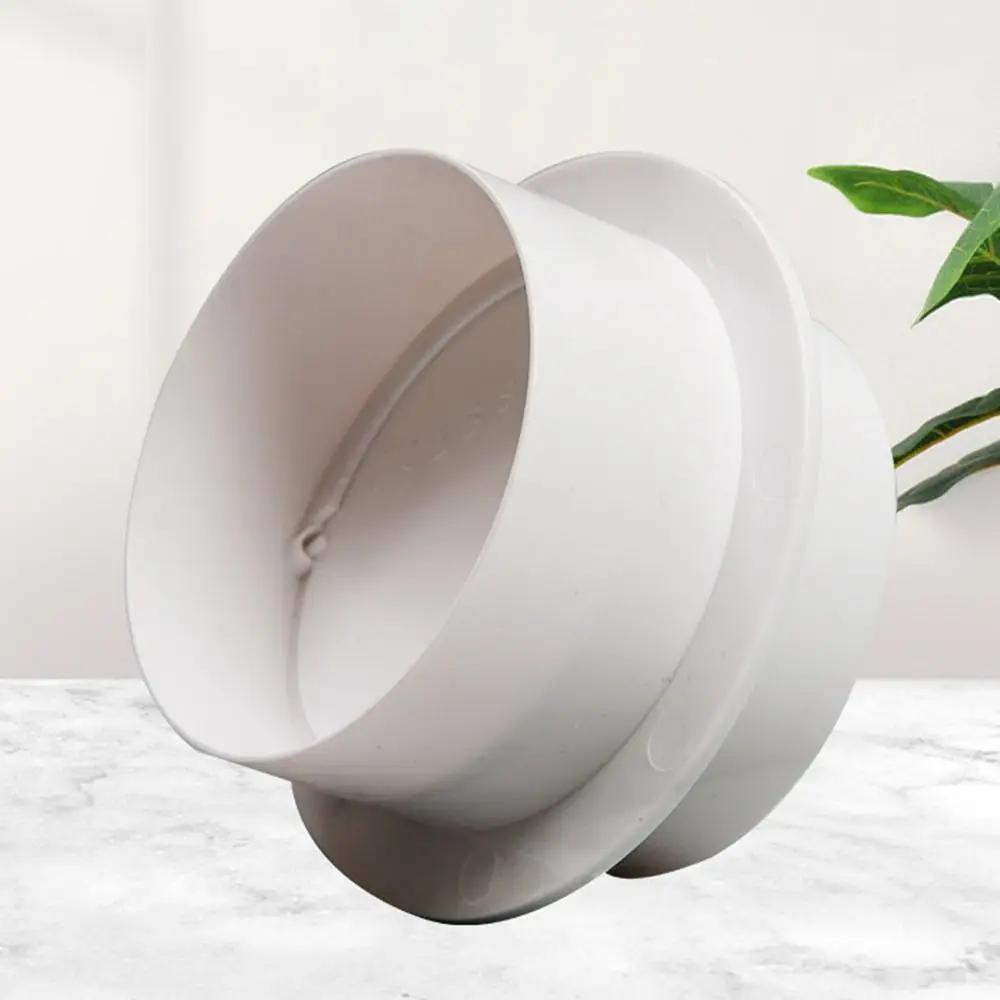 Plastic Pipe Check Valve Round 80/100/110/150/200mm Air Duct Check Ventilation Valve Exhaust Fan Hose Proof Valve Kitchen