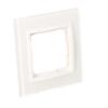 Single frame Nature-Glass, WHITE PEARL, IP20/IP44' ('IP44 - use seal